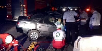۵۲ درصد از تصادفات تهران در شب رخ می‌دهد
