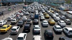 ترافیک سنگین در آزادراه قزوین- کرج- تهران
