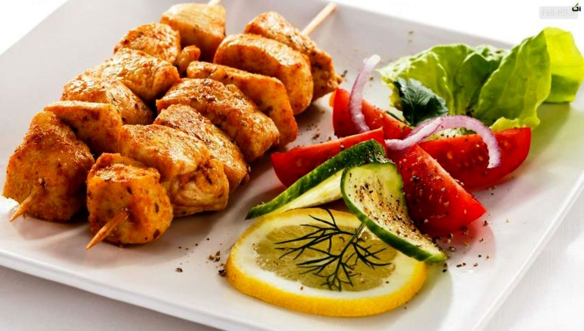 طرز تهیه جوجه کباب تابه ای آبدار خونگی+مواد برای نرم شدن جوجه
