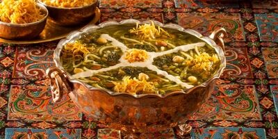 اندازه دقیق حبوبات آش رشته نذری و مجلسی
