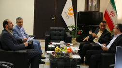  مدیر عامل بیمه‌میهن با مدیر کل بنیاد مسکن استان مازندران دیدار کرد