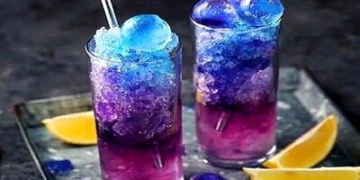 طرز تهیه شربت گل پنیرک در رنگ های مختلف
