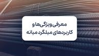 میلگرد میانه: ویژگی‌ها، کاربردها و بررسی جایگاه آن در بازار آهن ایران