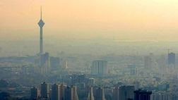 افزایش آلودگی هوای تهران و کرج