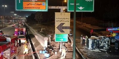 واژگونی پژو ۲۰۶ با ۴ مصدوم در محور میامی
