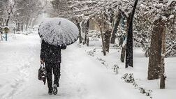 بارش برف و باران در ۲۰ استان کشور