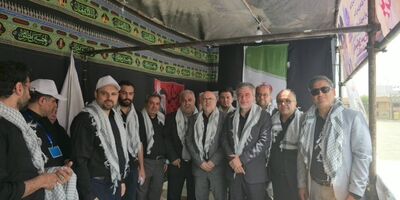 تداوم ارائه خدمت بی‌نظیر به عزاداران تشییع امام شهید در مواکب بیمه ایران