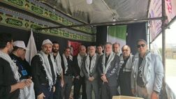 تداوم ارائه خدمت بی‌نظیر به عزاداران تشییع امام شهید در مواکب بیمه ایران