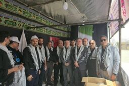 تداوم ارائه خدمت بی‌نظیر به عزاداران تشییع امام شهید در مواکب بیمه ایران