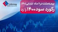 بیمه ملت در 6 ماه ابتدایی 1401، رکورد سود 1400 را زد