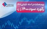 بیمه ملت در 6 ماه ابتدایی 1401، رکورد سود 1400 را زد