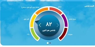 تنفس هوای تهران قابل قبول است
