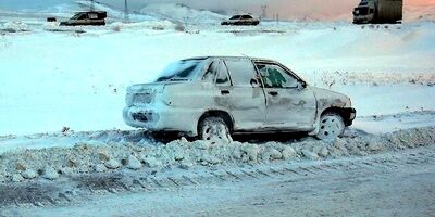 بارش برف و باران در جاده‌های ۵ استان کشور
