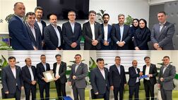 تودیع و معارفه در بیمه البرز؛ محمدرضا توکلی سکان دار مدیریت امور شعب شد
