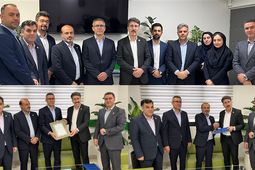 تودیع و معارفه در بیمه البرز؛ محمدرضا توکلی سکان دار مدیریت امور شعب شد
