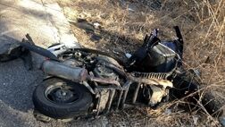 واژگونی موتورسیکلت در جاده کوه سفید قم، یک کشته برجای گذاشت