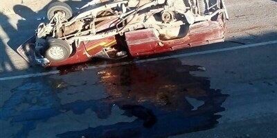 برخورد ۲ وانت در سراوان ۴ کشته و ۲۱ مصدوم بر جا گذاشت
