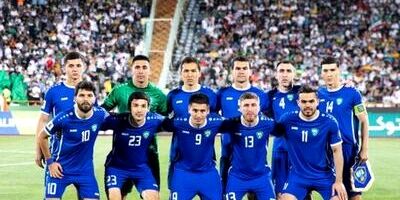 فهرست ازبکستان برای دیدار با ایران