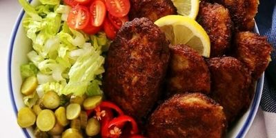 طرز تهیه کتلت تره فرنگی با گوشت چرخ کرده + فوت و فن
