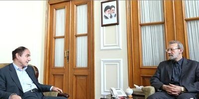 لاریجانی با مدیرعامل بیمه مرکزی جمهوری اسلامی دیدار کرد