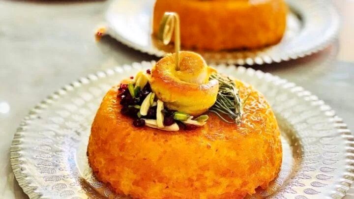 ته‌چین قیسی قجری؛ یک شاهکار خوش رنگ و لعاب باطعم قدیمی ! غذای مورد علاقه شاه قاجار
