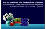 خدمت‌رسانی فعال شعب و مرکز تماس بیمه سرمد در ایام نوروز