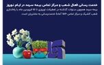 خدمت‌رسانی فعال شعب و مرکز تماس بیمه سرمد در ایام نوروز
