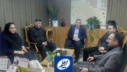 بازدید مدیر بیمه‌های عمر و حادثه بیمه معلم از مجتمع بیمه‌ای آذربایجان شرقی
