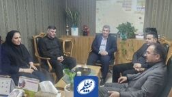 بازدید مدیر بیمه‌های عمر و حادثه بیمه معلم از مجتمع بیمه‌ای آذربایجان شرقی
