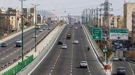 ترافیک روان در معابر و بزرگراه‌های پایتخت
