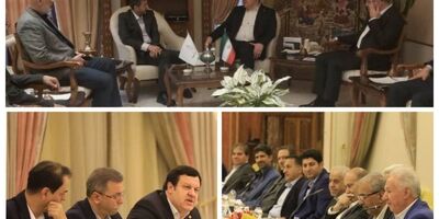 نشست های جداگانه مدیرعامل بانک ملت با استاندار و فعالان اقتصادی استان اصفهان
