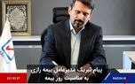 پیام تبریک مدیرعامل بیمه رازی به مناسب روز بیمه