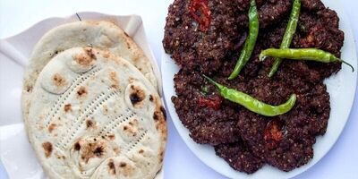 چپلی کباب؛ کباب تابه به سبک افغانستانی و پاکستانی
