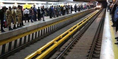 محدودیت خدمات مسافری در ۳ ایستگاه مترو تهران
