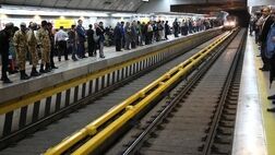 محدودیت خدمات مسافری در ۳ ایستگاه مترو تهران
