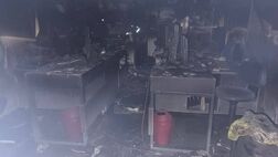 مهار آتش‌سوزی ساختمانی در خیابان سعدی / نجات ۸۵ نفر از هتل مجاور
