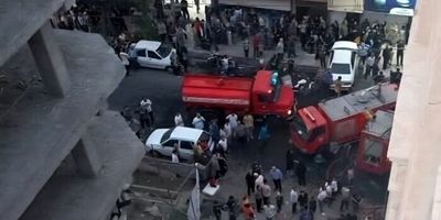 آتش‌سوزی گسترده کارگاه نجاری در خیابان انقلاب مهار شد

