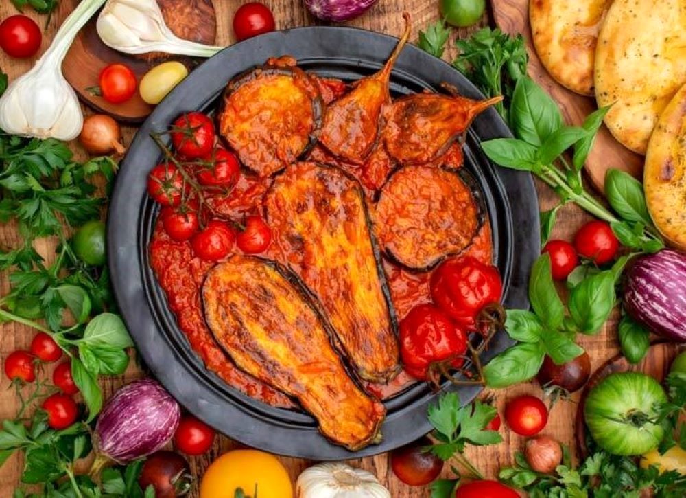 طرزتهیه غذا جدید با بادمجان؛ پاتلیجان چولاما بدون گوشت