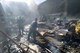 سقوط یک فروند بالگرد در درچه اصفهان/اعزام تیم‌های امدادی
