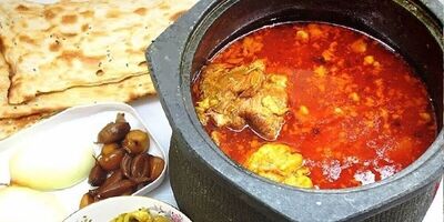 طرز تهیه آبگوشت سنتی و قهوه خانه ای اصیل دو پیازه

