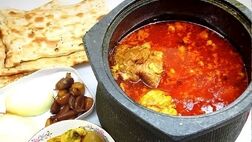 طرز تهیه آبگوشت سنتی و قهوه خانه ای اصیل دو پیازه
