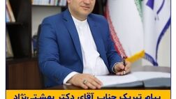 پیام تبریک مدیرعامل بیمه سرمد به مناسبت سالروز تاسیس بیمه سرمد