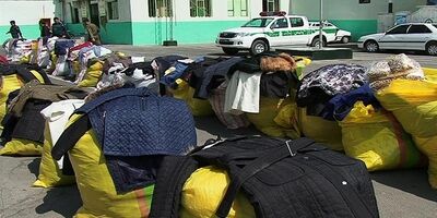 کشف ۲ میلیارد تومان البسه قاچاق در جنوب تهران
