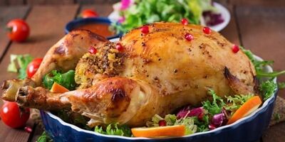 طرز تهیه مرغ شکم پر برای عید نوروز
