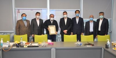 بازدید معاون مدیر عامل بانک ملت از شرکت ویتانا