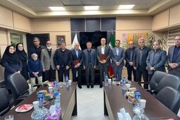 برگزاری آیین تکریم و معارفه مدیر شعبه تجارت بیمه ایران
