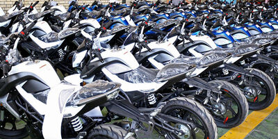 تولید موتورسیکلت 70 درصدکم شد