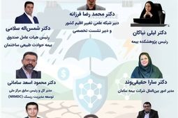 برگزاری نشست تخصصی «بیمه و تغییر اقلیم»
