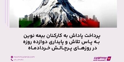 پرداخت خسارت ۵۹ میلیاردی پرونده باربری وارداتی توسط بیمه نوین
