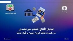آموزش افتتاح حساب غیرحضوری در همراه بانک ایران زمین و فراز بانک